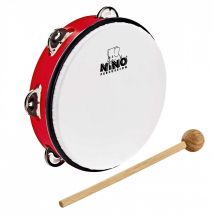 Nino by Meinl 8" ABS Tambourine Red