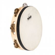 Nino by Meinl 8" Headed Wood Tambourine 1 row