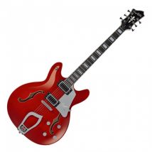 Hagstrom Super Viking Wild Cherry Transparent