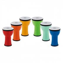 Nino by Meinl Classroom Djembe Group Rhythm Set 6 Pieces