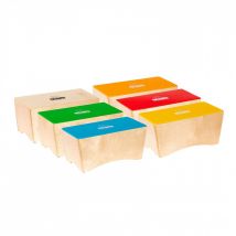 Nino by Meinl Classroom Bongo Cajon Group Rhythm Set 6 Piece
