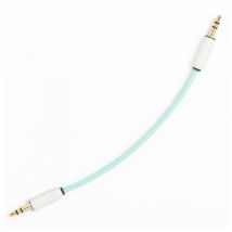 MyVolts Candycords 3.5mm Straight Stereo Jack Cable - 15cm Mint
