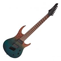 G4M 529 Pro Fanned Fret 7-String Electric Guitar Ocean Fade