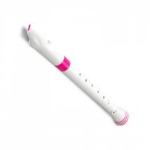 Nuvo Descant Recorder German Fingering White and Pink