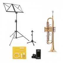Besson BE110 New Standard Trumpet Package Clear Lacquer