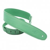 DSL GLG25 Triple Ply Garment Leather 2.5" Guitar Strap Jade