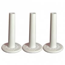 No Nuts Cymbal Sleeves 3pk White