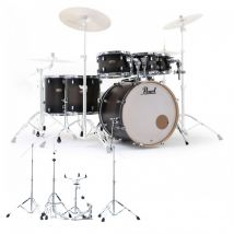 Pearl Decade Maple 22 7pc Drum Kit w/Hardware Satin Black Burst