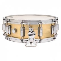 Rogers Dyna-Sonic 7 Line 14 x 5 Natural Brass Snare Drum