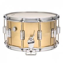 Rogers Dyna-Sonic 7 Line 14 x 8 Natural Brass Snare Drum