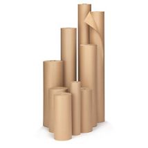 Papier d'emballage brun en rouleau 70g/m² 60cm x 95m