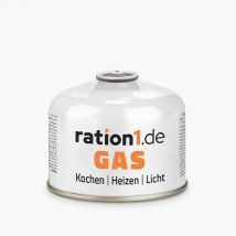 ration1 Gaskartusche 230g - EN 417 Schraubkartusche für Outdoor, Notfall, Camping