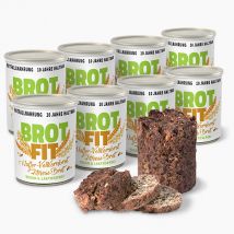 Vollkornbrot Dosenbrot Notvorrat, 8 Stück, 10 Jahre haltbar, MHD 2034