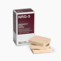 NRG-5 Emergency Food, Tagesration 9 Riegel, 20 Jahre haltbar