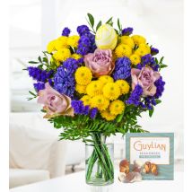 Happy Easter - Free Chocs - Easter Flowers - Easter Flower Delivery - Easter Gifts - Free Chocs