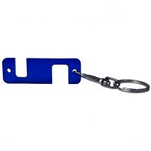 Universal Handyhalter Schlüsselanhänger Handy Halterung Smartphone farbig Blau
