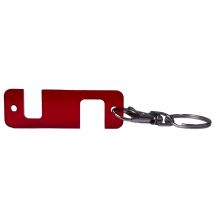 Universal Handyhalter Schlüsselanhänger Handy Halterung Smartphone farbig Rot