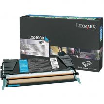 Original Lexmark C5340CX Cyan Return Program Toner Cartridge