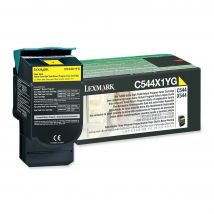 Original Lexmark C544X1YG Yellow Return Program Toner Cartridge