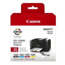 Original Canon PGI-1500XL Ink Cartridge Multipack BCMY