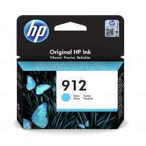Original HP 912 Cyan Ink Cartridge (3YL77AE)