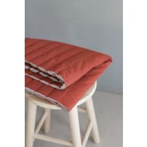 Mind The MAKER Jordan Quilt Strip Shell Quilted Coating Fabric Sienna