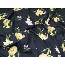 John Kaldor Hermione Crepe Fabric Navy Blue