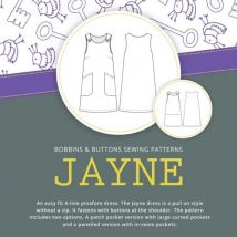 Bobbins and Buttons Paper Sewing Pattern Jayne Pinafore