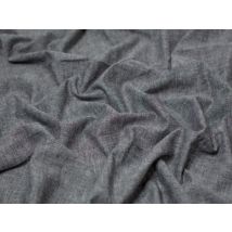 Minerva Core Range Yard Dyed Linen Cotton Fabric Black