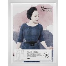 How To Do Fashion Paper Sewing Pattern Paris Dress