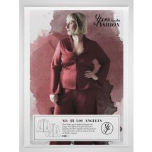How To Do Fashion Paper Sewing Pattern Los Angeles Jacket