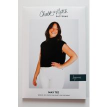 Chalk and Notch Paper Sewing Pattern Max Tee