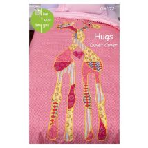 Olive Ann Designs Paper Sewing Pattern Hugs Duvet Cover