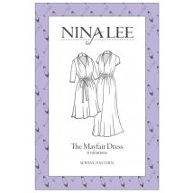 Nina Lee Paper Sewing Pattern Mayfair Dress