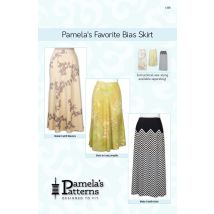 Pamelas Patterns Paper Sewing Pattern Pamelas Favorite Bias Skirt