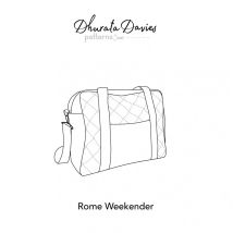 Dhurata Davies Paper Sewing Pattern Rome Weekender Bag