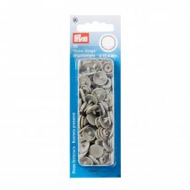 Prym Snaps Press Fasteners Grey