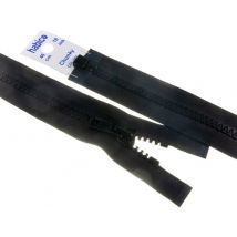 YKK Vislon Chunky Open End Zips Black