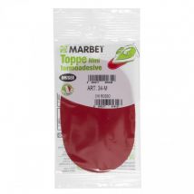Marbet Microfibre Suede Patches Red