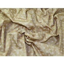 John Louden 100% Cotton Poplin Fabric Sand