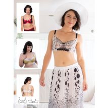 Booby Traps Paper Sewing Pattern Balconette Bra