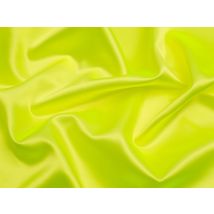 Minerva Core Range Acetate Satin Fabric Flourescent Yellow