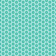 Art Gallery Fabrics Oval Elements 100% Cotton Poplin Fabric Peacock