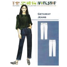 The Sewing Workshop Paper Sewing Pattern Getaway Jeans