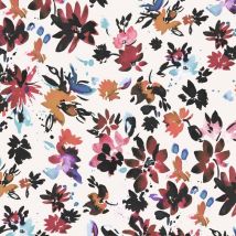 Dashwood Studio Flourish Cotton Lawn Fabric Ivory