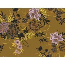 John Kaldor Fernando Viscose Challis Fabric Gold