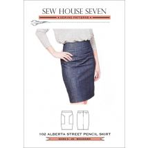 Sew House Seven Paper Sewing Pattern Alberta Street Skirt