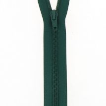 Milward Nylon Open End Zips Bottle Green