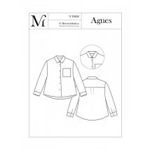 Monsterfabriken Paper Sewing Pattern Agnes Shirt