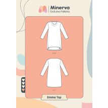 Minerva Exclusive Paper Sewing Pattern Emma Top